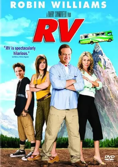 RV DVD Robin Williams Runaway Vacation R.V. Movie Film Brand New Sealed UK R2  x