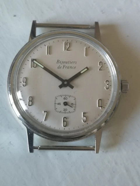 Montre Mécanique Vintage 5 Rubis - Sans Marque - Occasion - Pièce Horlogère Ancienne