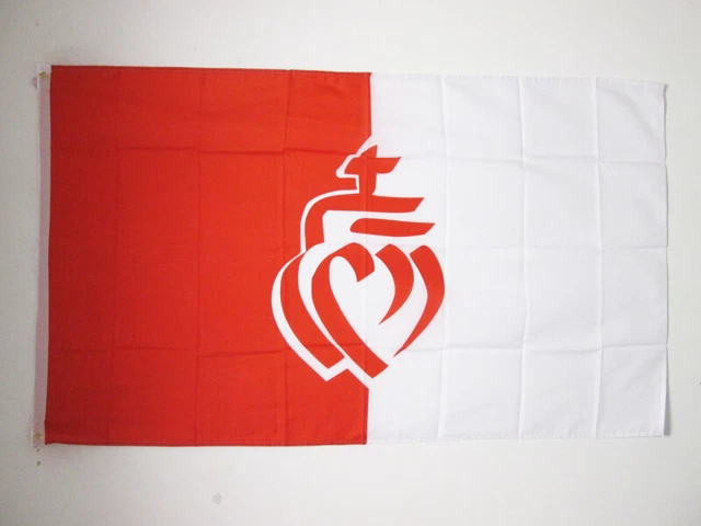 Drapeau Ville De Cambrai – 90x60 Cm, Nord-Pas-de-Calais, Avec Fourreau (AZ FLAG)