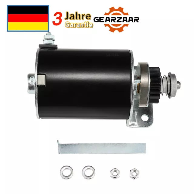 392749 Anlasser passend Briggs & Stratton 16 Zähne Ritzel Rasentraktor 11-16 PS