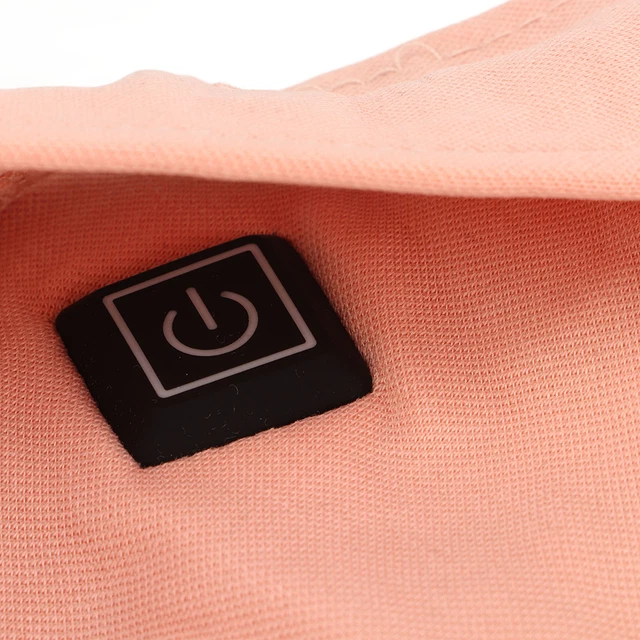 (Rose)Airshi Écharpe Chauffante USB Pour Garder Au Chaud Chauffage Rapide