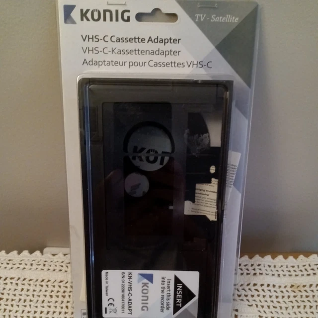 KONIG VHSC CASSETTE Adapter KNVHSCADAPT 32.97 PicClick
