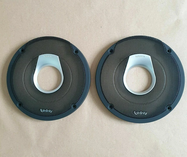 2 x Coprigriglia Altoparlanti Auto Riferimento Infinito Diametro 17 cm