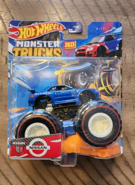 Hot wheels Skyline GT-R R34 NISMO Blue Monster Truck Treasure Hunt Chase