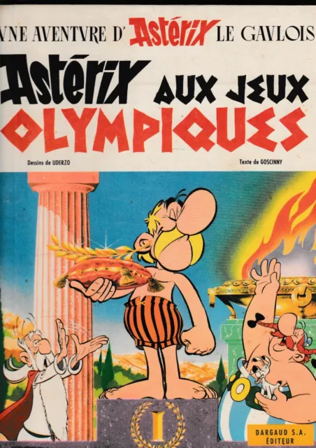 asterix aux jeux olympiques goscinny uderzo EO de 1968 bon état