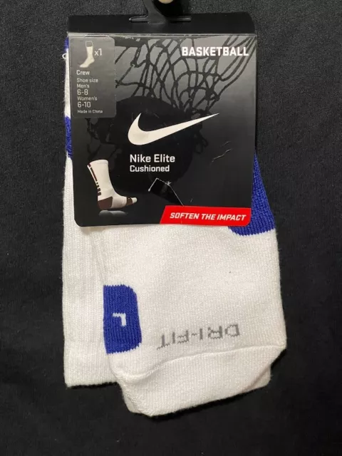 NIKE ELITE Basketball Crew Socks SX3692-142 M Kobe NBA Lebron LJ KD BIN 8 Medium NIKE ELITE Basketball Crew Socks SX3692-142 M Kobe NBA Lebron LJ KD BIN 8 Medium