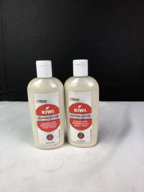 2pck SC Johnson Kiwi Leather Lotion 5oz each