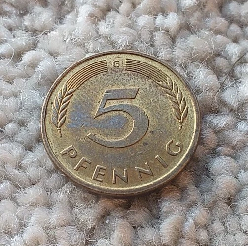 5 Pfennig Various dates Germany Coin  By coin_lovers