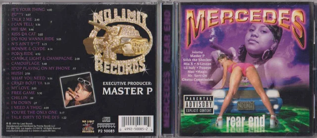 洋楽 MERCEDES/REAR END/MASTER P/G-RAP Mercedes – Rear End – Cassette (Album), 1999 [r4781830