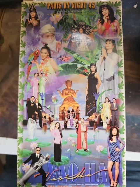 Paris By Night  45 Vietnamese VHS:  Vao Ha Various Artists By Thuy Nga 1998