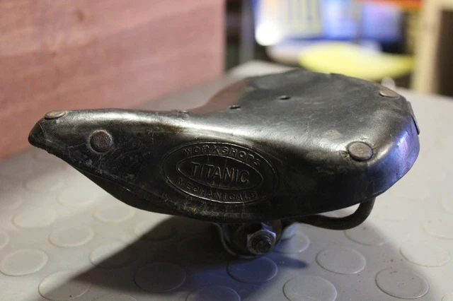 Selle Course Plastique D'Époque Vélo Fiorelli Anni'70 Ss-Vz Fabriqué En