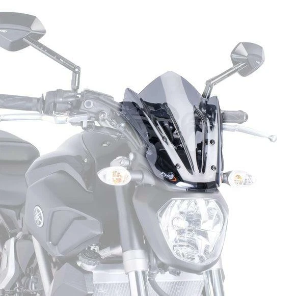 Hepco becker Montage arrière du Top Case Easyrack Yamaha MT-07 2014-2017 Argenté| Motardinn