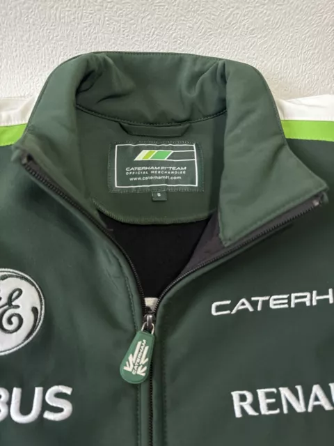 Caterham Renault F1 team Soft Shell Team Jacket Gilet - Size S Extremely Rare 2