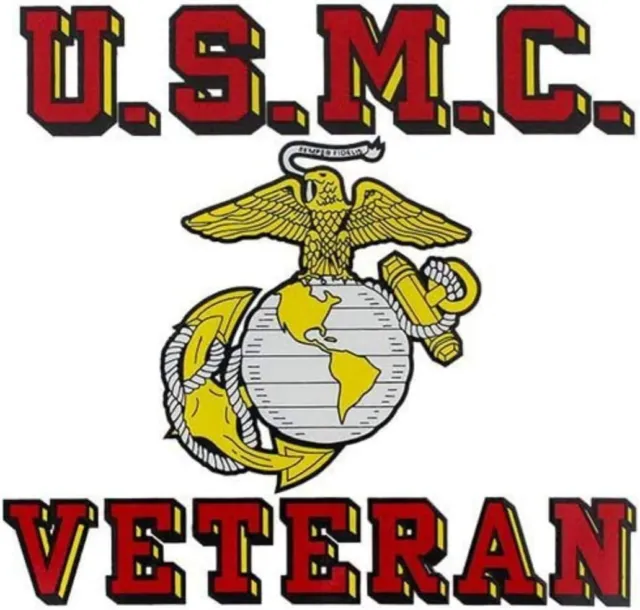 U.S.M.C. Veteran Decal