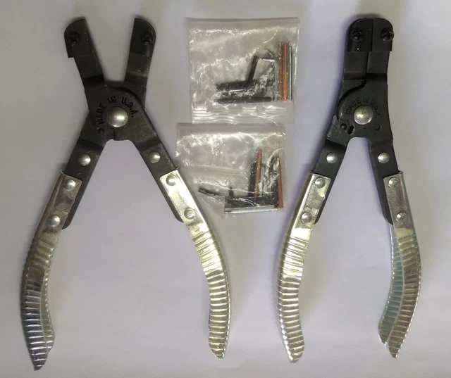 VINTAGE KD TOOLS USA Internal External Snap Ring Pliers Set, Mechanic