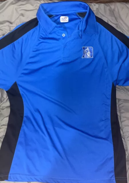 DUKE BLUE DEVILS J America Polo Golf Shirt Men’s XL Collared Shirt ...