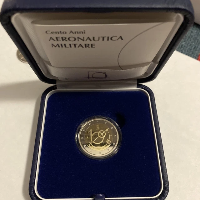 ITALIA 2023 AERONAUTICA Militare Proof 2 Euro Nuova EUR 29,99 PicClick IT ITALIA 2023 AERONAUTICA Militare Proof 2 Euro Nuova EUR 29,99 PicClick IT