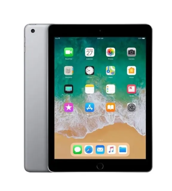 Apple Ipad 2018 6 Gen A1954 Mr722Ty/A 128Gb 9.7" Wifi+ 4G Grigio Siderale