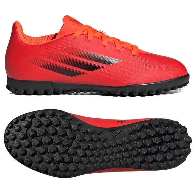adidas X Speedflow.4 TF Multinocken-Fußballschuhe Kinder