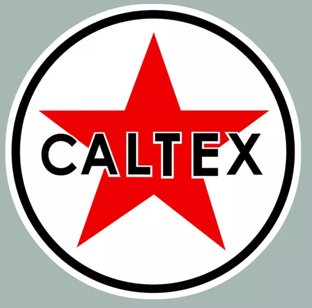 CALTEX Sticker vinyle laminé