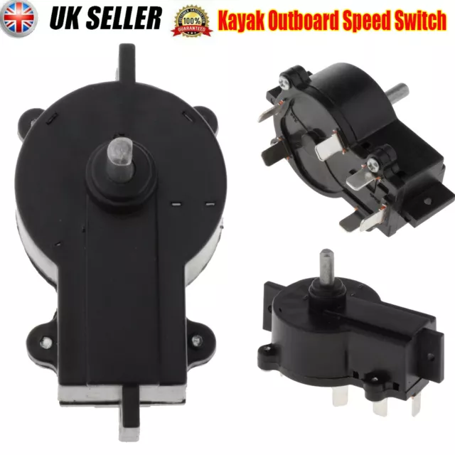 Strong Kayak Electric Motor Speed Switch Boat Outboard Trolling Motor Controller