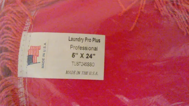 5" x 24" Laundry Pro Dust Mop Refill Orange *NEW*