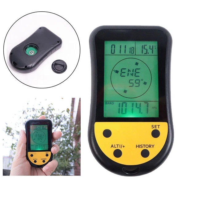 Altimètre Baromètre Weather-Trend Avec étui Cuir - Facile à Utiliser