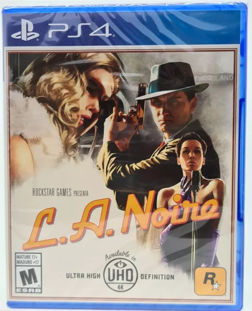 PS4 - L.A. NOIRE PlayStation 4 Brand New Sealed