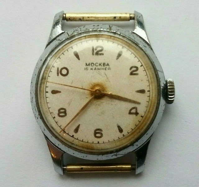 Pulso Militar Antigo Soviético Vintage, Bússola Esportiva "ADRIANOV" URSS. ORIGINAL - Portugal - Foto 6