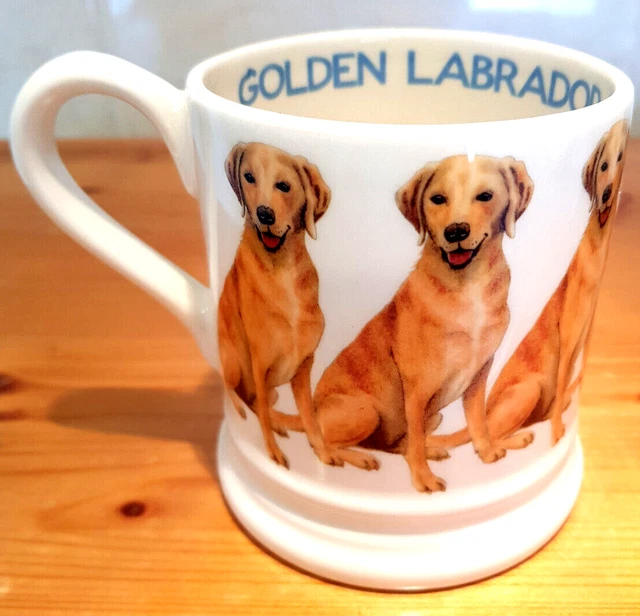 Emma Bridgewater Golden Labrador Mug Dog 1/2 Pint Brand New