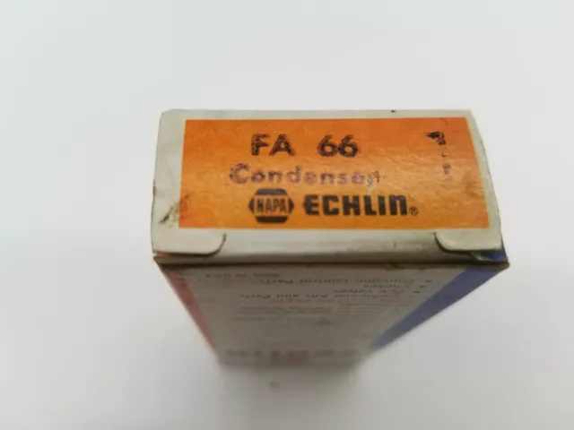 Napa Echlin FA66 FA 66 Condenser - Made In USA - New Old Stock