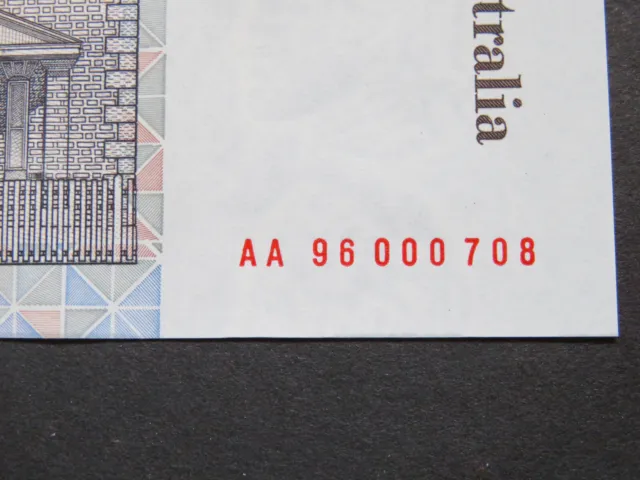 1996 NPA - $ 100 Portfolio. 1st & Last Issues with Red Serials: AA 96 000708 3