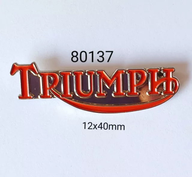 80137 Triumph script Hat pin or Fridge Magnet