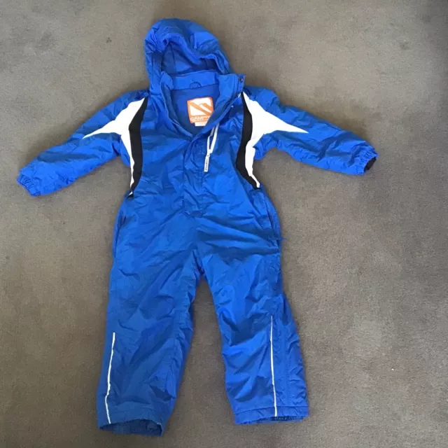 BOYS CAMPRI ALL IN ONE SKI SUIT SNOW SUIT SIZE 5 - 6 Years