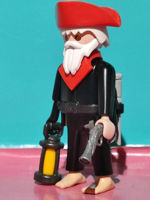 Ensemble pirates playmobil en bon etat Noir