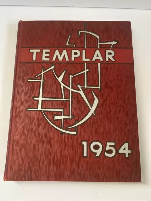 1954 Templar, Temple University, Philadelphia, PA Yearbook