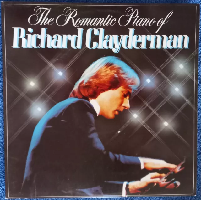 Richard Clayderman: The Romantic Piano 12" Vinyl Double LP 1980 Excellent