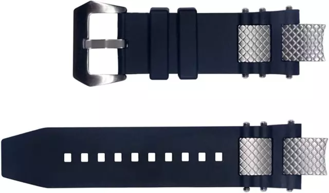 for Invicta Subaqua Noma III Watch Bands Strap with Bukcle and Silver