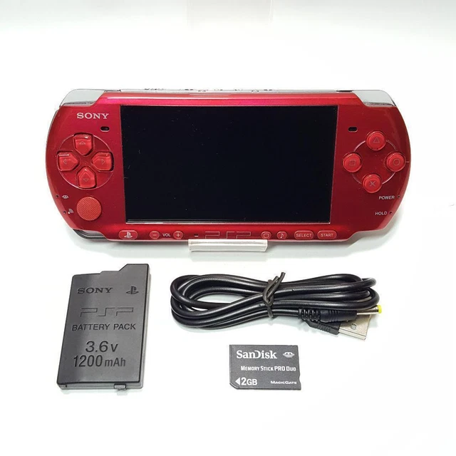 PSP-3000 SONY PSP Playstation Portable Console Accessory Complete