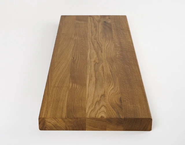SCONTO gradino scale scaffale davanzale rovere rustico DL 40 mm oliato naturale