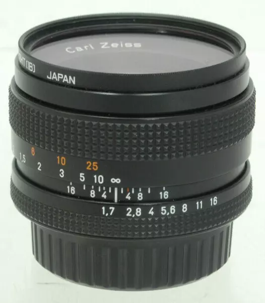 Carl Zeiss Planar 50mm 1,7 T* Objektiv für Contax/Yashica | 60884