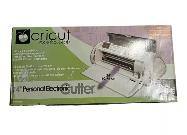 Provo Craft Cricut Personal Electronic Cutter,Carrying Case,3  Cartridges,Mats