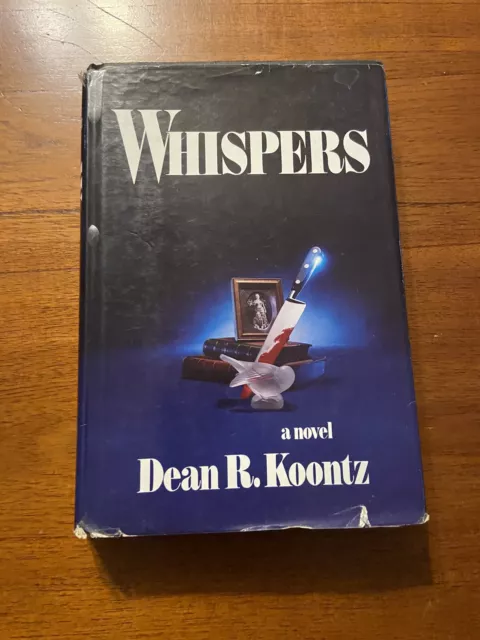 Whispers By Dean Koontz 1st Edition First Printing 1980 Hardcover
