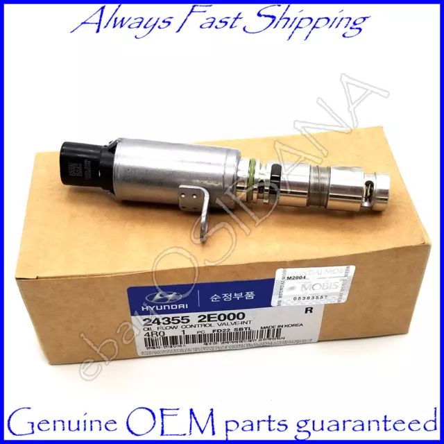 New Genuine Oem Hyundai/Kia Variable Valve Timing Solenoid #243552E000