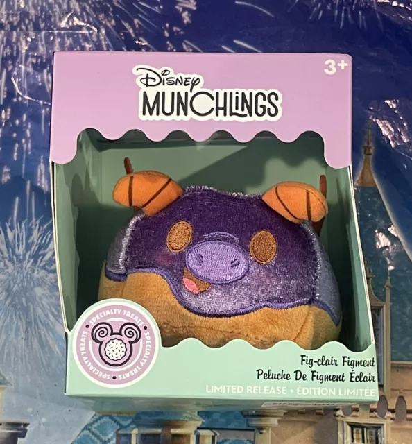 DISNEY FESTIVAL OF the Arts 2024 Figment Munchlings Small Plush New 32