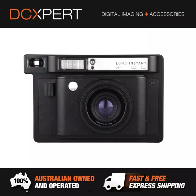 Lomography Lomo'instant Wide Camera (Black Edition) (Li200B)