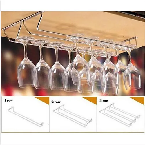 New Arrival Wine Glass Rack Cabinet Stand Home Dining Bar Tool Shelf Holder 14