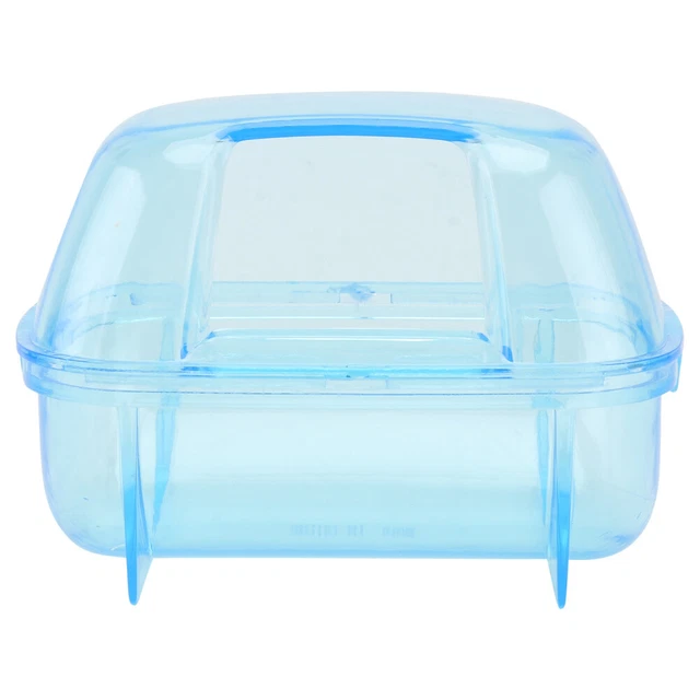 Contenitore bagno di criceto plastica bagno di sabbia per topi da corsa piccolo animale bagno