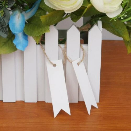 100 x ciondoli regalo in carta kraft - fatti a mano e