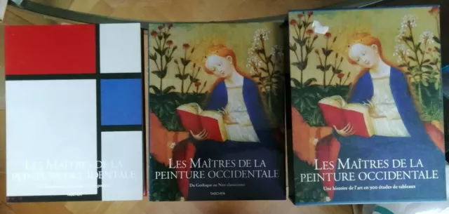 Les Maîtres de la peinture occidentale Coffret 2 Tomes éd Taschen 1996